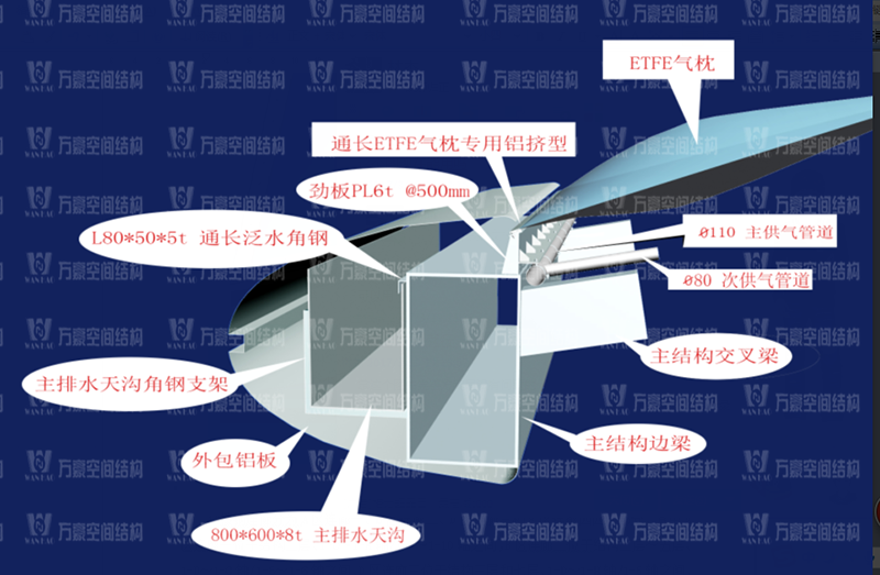 ETFE膜結(jié)構(gòu)優(yōu)質(zhì)結(jié)構(gòu)獎|橫琴中拉經(jīng)貿(mào)園區(qū)ETFE天幕膜結(jié)構(gòu)項(xiàng)目 ETFE膜結(jié)構(gòu)優(yōu)質(zhì)結(jié)構(gòu)獎|橫琴中拉經(jīng)貿(mào)園區(qū)ETFE天幕膜結(jié)構(gòu)項(xiàng)目