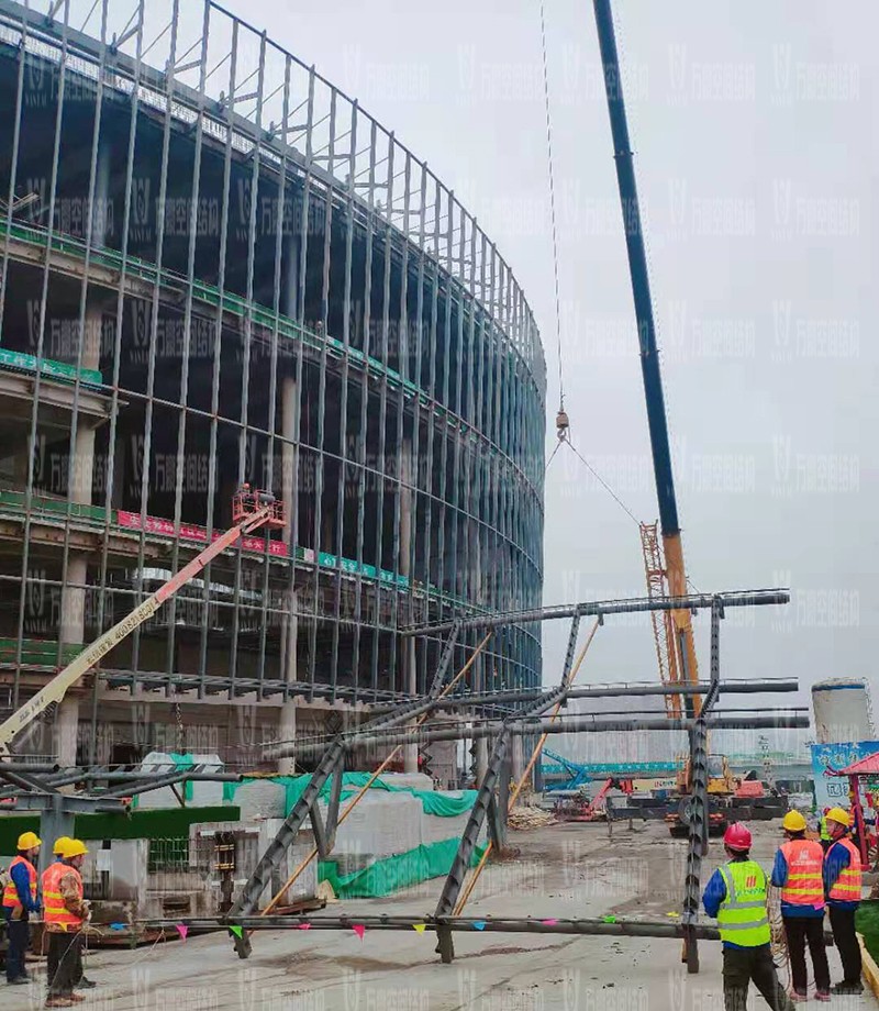 紹興國際會展中心一期B區會議中心PTFE膜結構工程