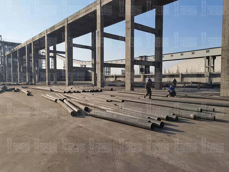 內(nèi)蒙能源長城五礦選煤廠鋼骨架膜棚建設(shè)項(xiàng)目開始施工