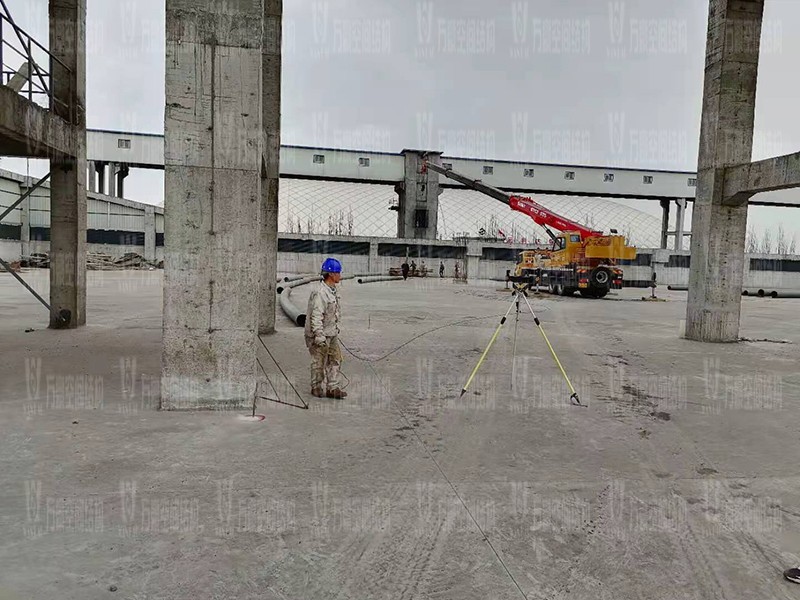 內(nèi)蒙能源長城五礦選煤廠鋼骨架膜棚建設(shè)項(xiàng)目開始施工