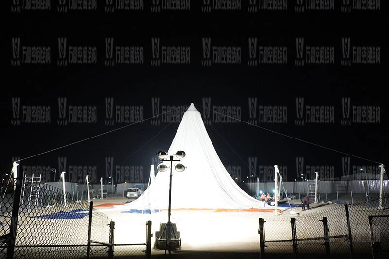 卡塔爾駱駝市場膜結構項目竣工