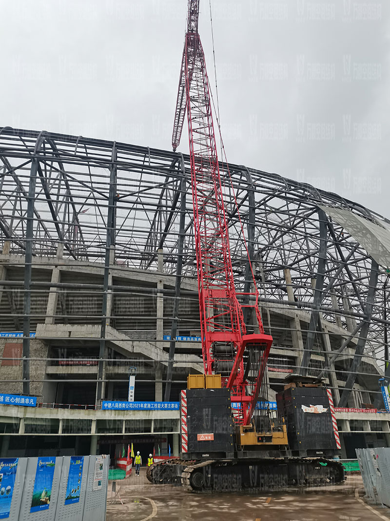 亞運會棒（壘）球體館、亞洲杯主辦場地重慶龍興足球場膜結構項目動員大會