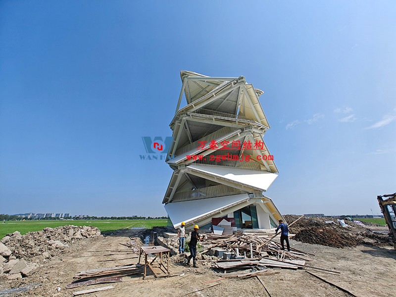 數智農業產業園先行啟動區塊項目設計施工總承包-瞭望塔膜結構工程