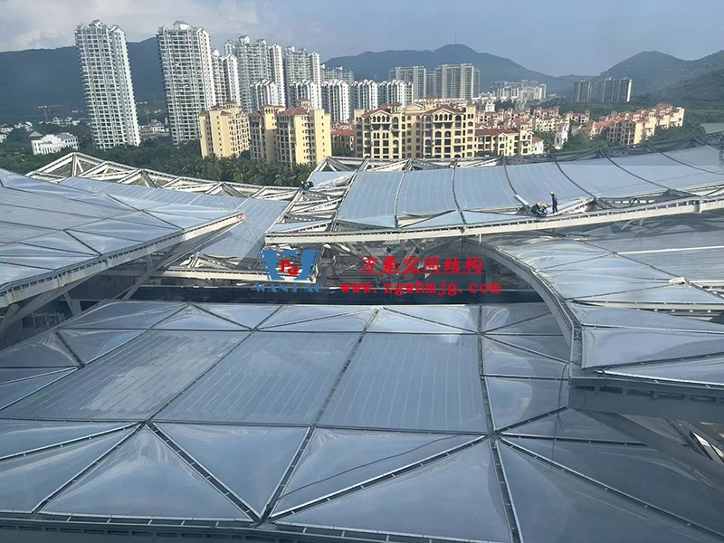 中交海南總部基地項(xiàng)目A地塊三標(biāo)段ETFE膜結(jié)構(gòu)項(xiàng)目