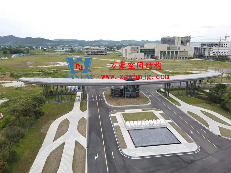 四川南充電影學院景觀膜結構項目