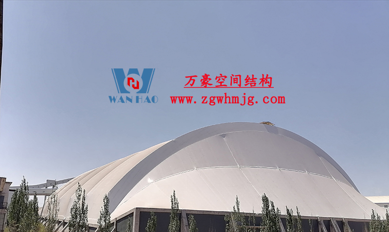 內蒙能源長城五礦選煤廠鋼骨架膜棚建設項目