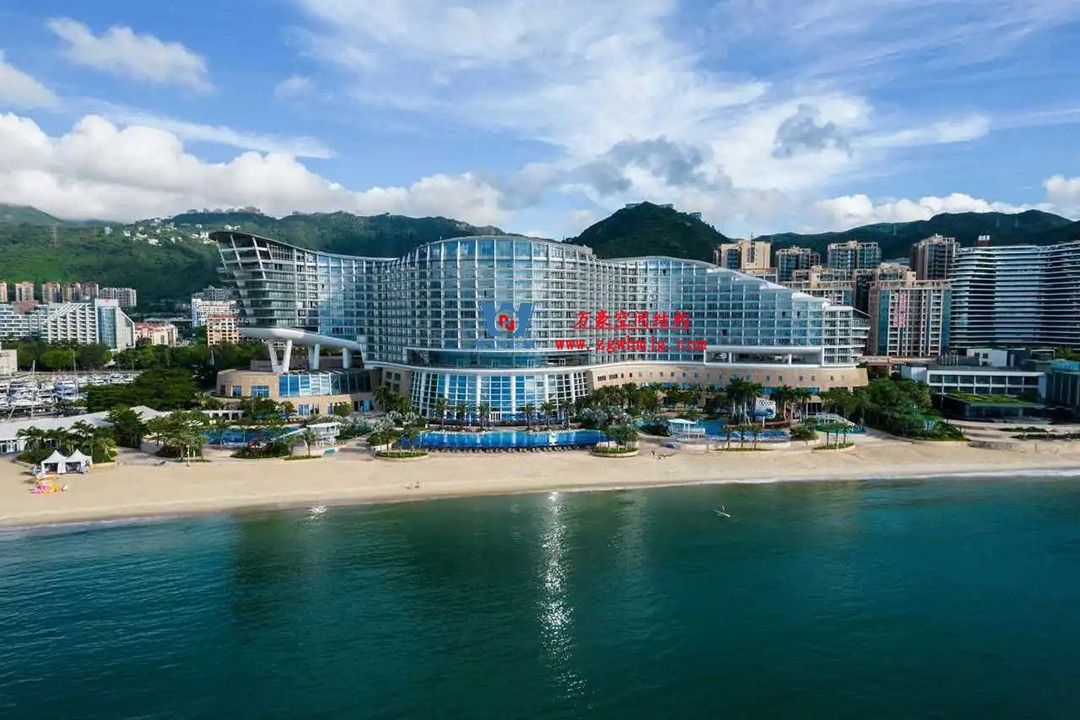 恭喜中標-京基大梅沙酒店多功能活動廳鋼膜結構工程