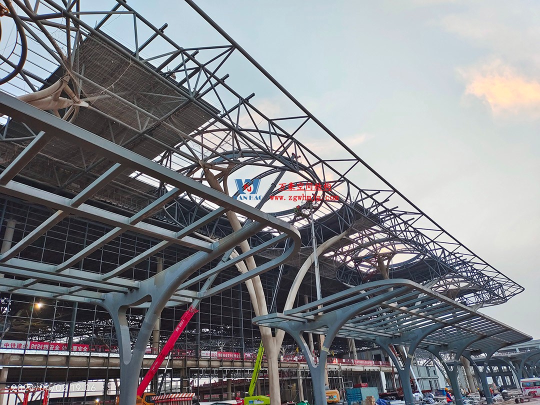 重慶東站膜結構屋面工程