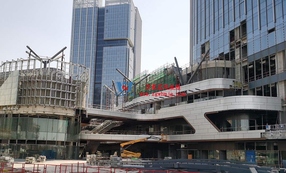 組合型創(chuàng)意消費空間|紹興華發(fā)金融活力城ETFE膜結(jié)構商業(yè)天幕