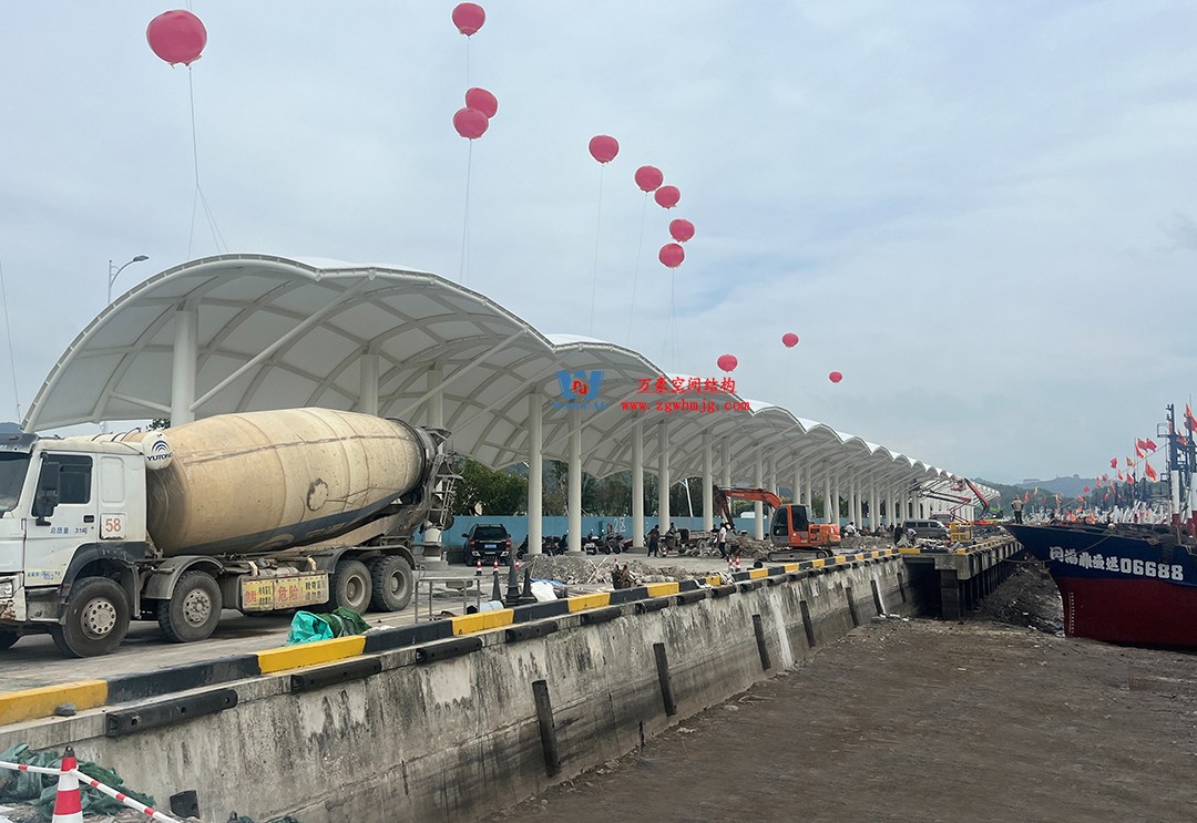 奉化區桐照漁港品質提升項目接近尾聲