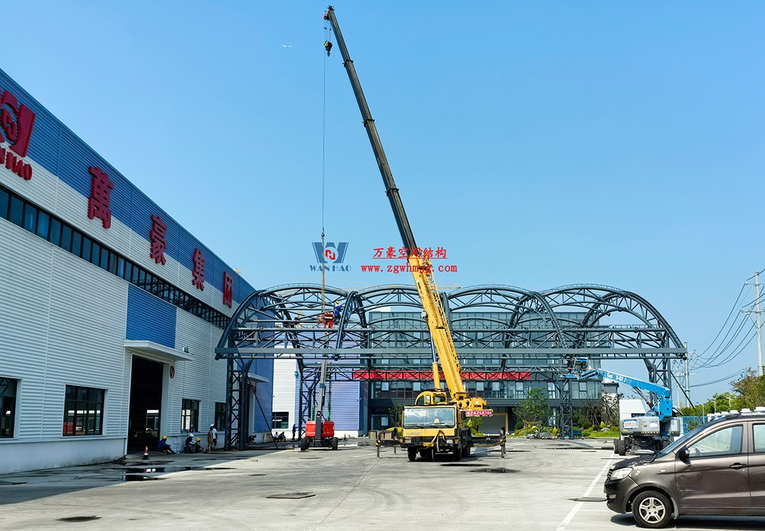 澳大利亞希望島網球中心PTFE膜屋面全面施工