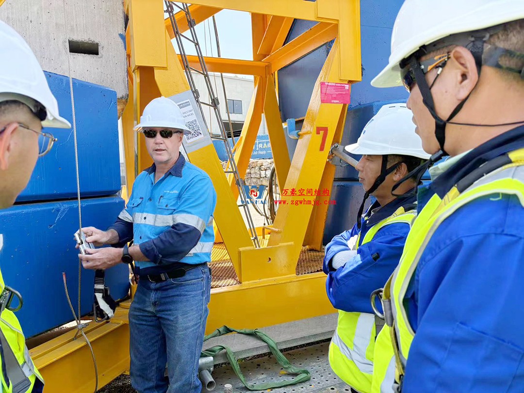 澳大利亞希望島網球中心PTFE膜屋面全面施工