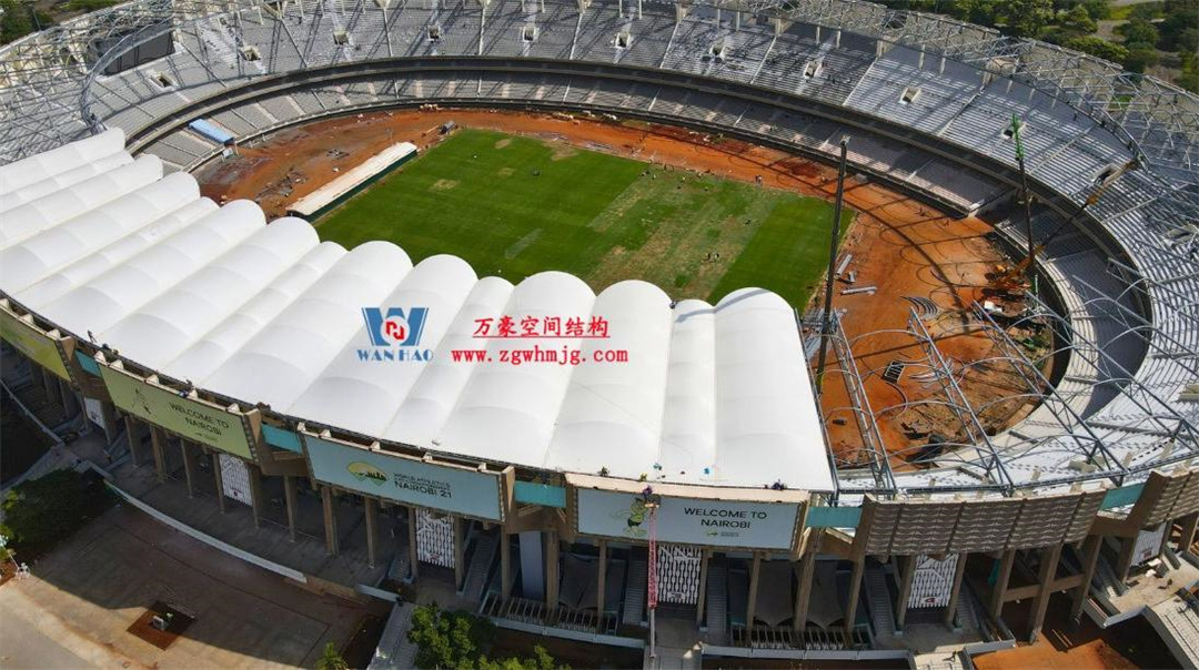 肯尼亞KASARANI體育場PTFE膜結構：現代建筑技術的典范