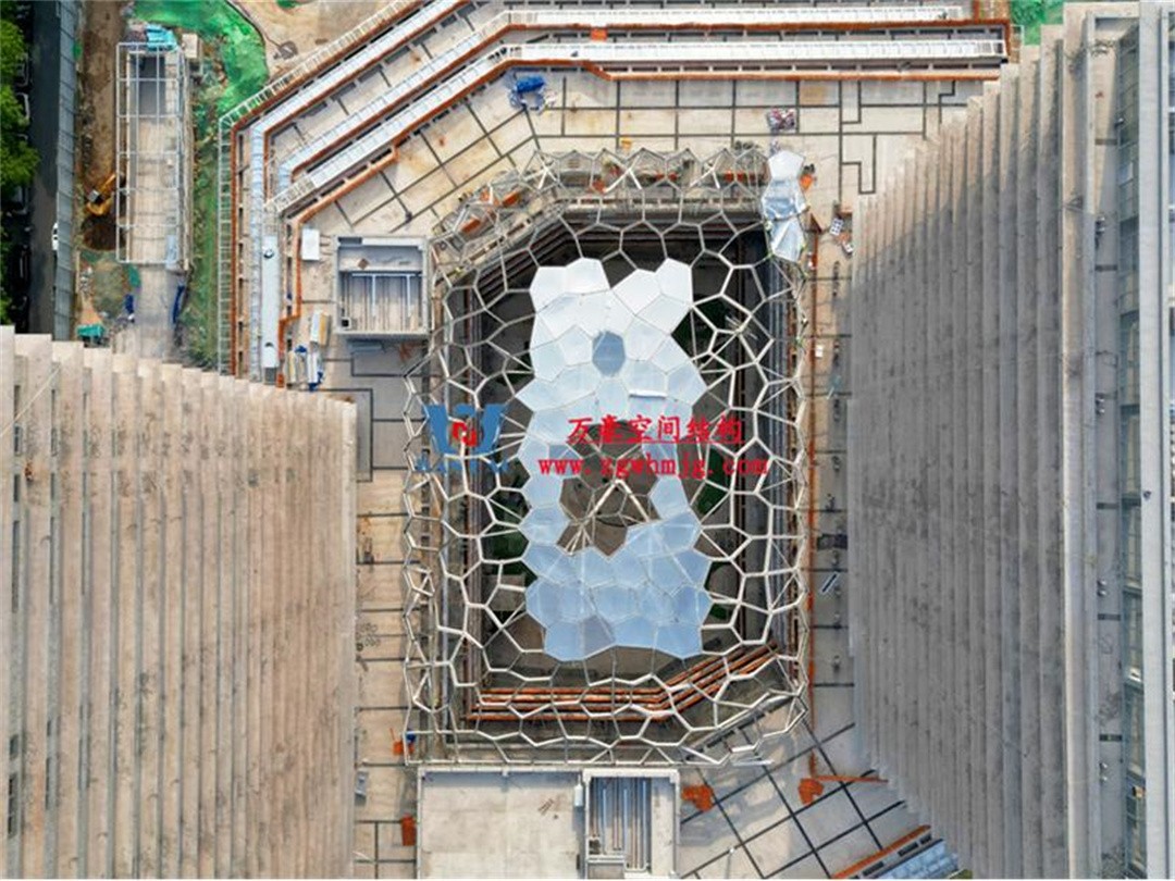 安吉縣昌碩小區地塊房產開發項目鋼結構天幕