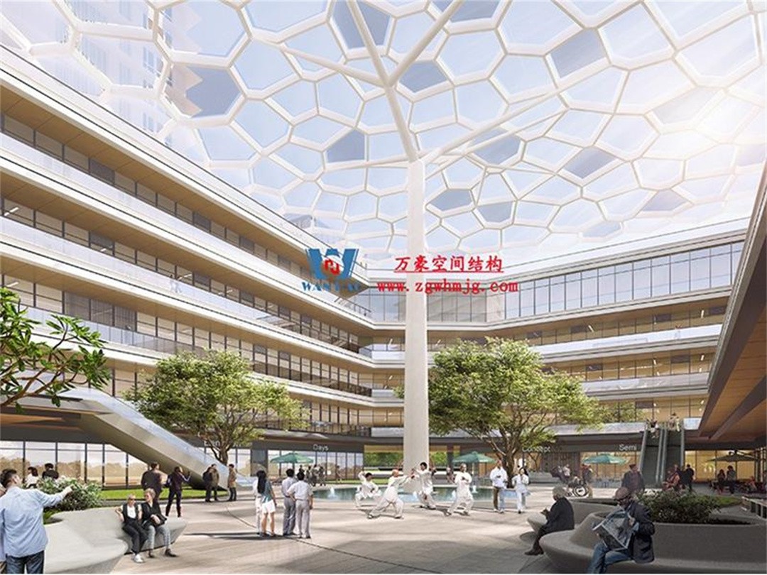 安吉縣昌碩小區地塊房產開發項目ETFE天幕