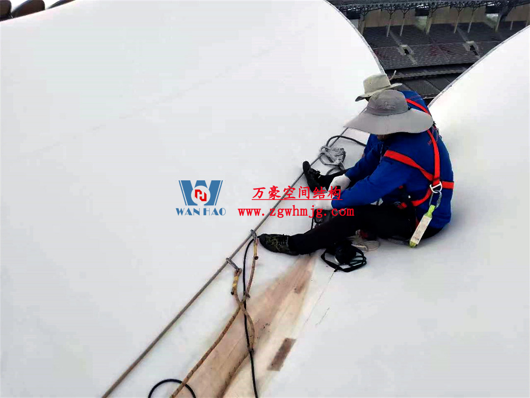 非洲杯肯尼亞體育場PTFE鋼膜結(jié)構(gòu)屋面項目