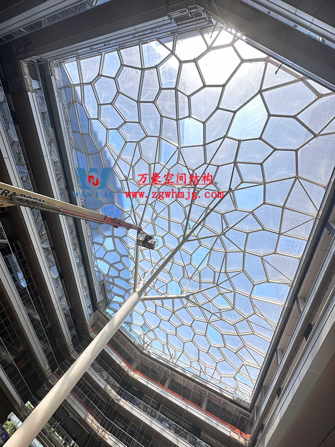 安吉縣昌碩小區地塊房產開發項目ETFE天幕