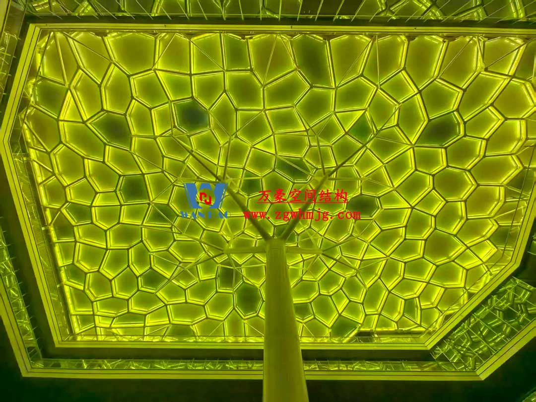 安吉縣昌碩小區地塊房產開發項目ETFE天幕