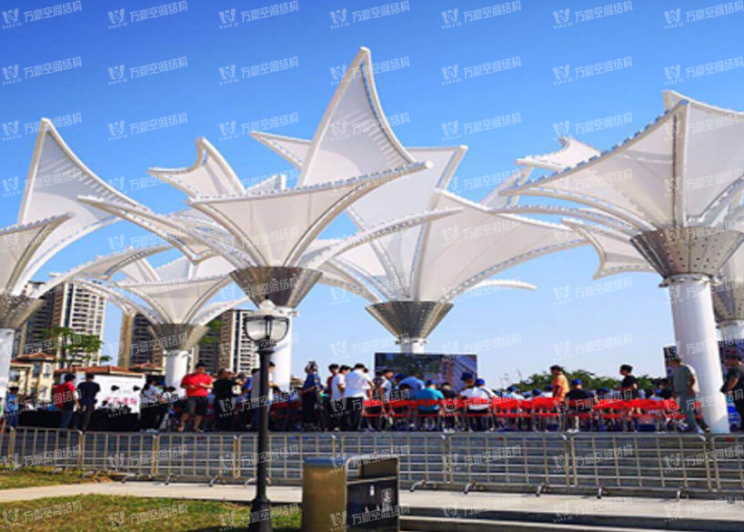 東莞市東江西岸PTFE網格覆膜結構