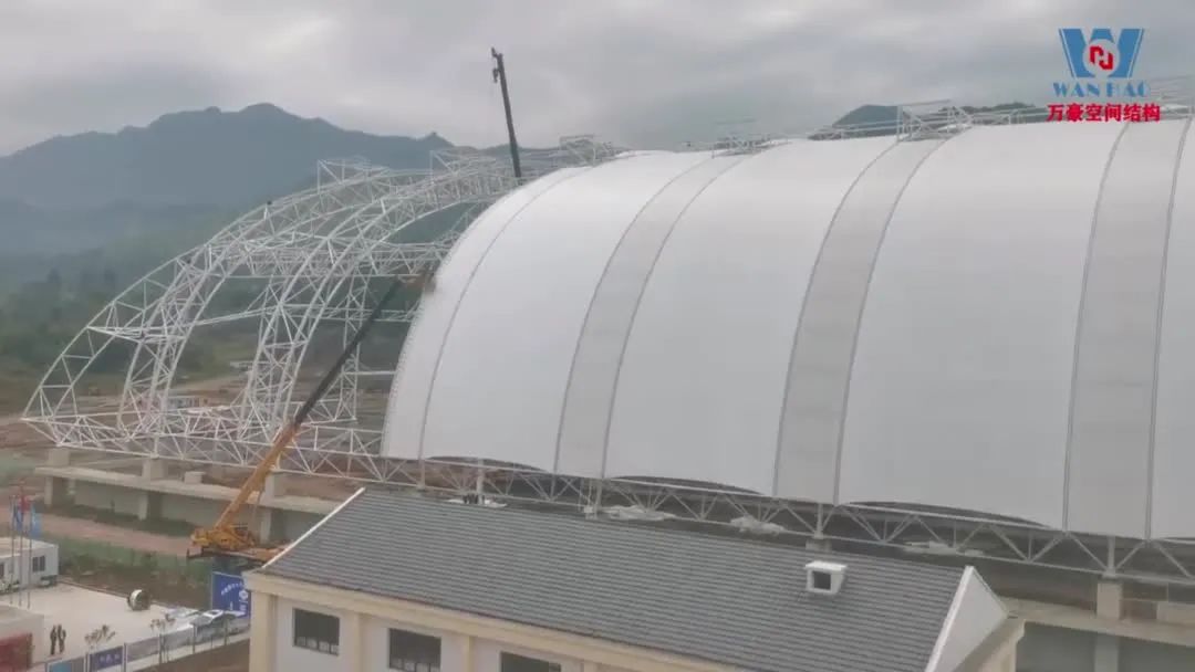 四川高興煤炭儲備基地建設(shè)項(xiàng)目膜結(jié)構(gòu)解說