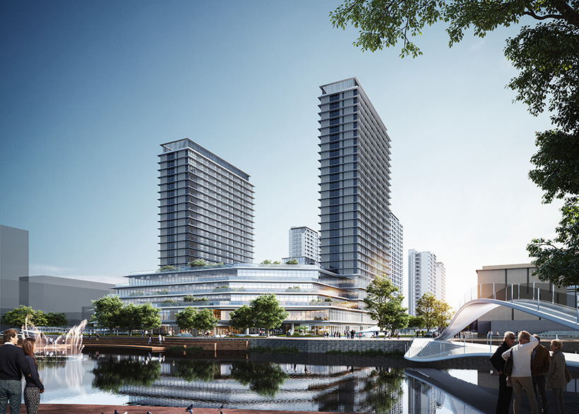 安吉縣昌碩小區地塊房產開發項目鋼結構天幕項目