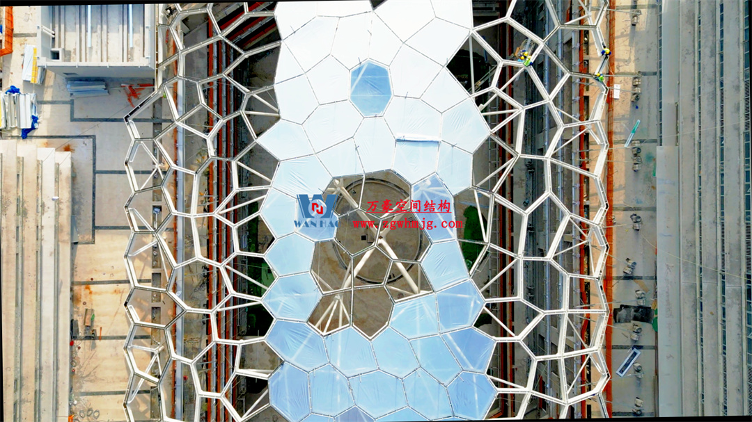 浙江萬豪空間結(jié)構(gòu)集團(tuán)有限公司安吉云安里項(xiàng)目膜結(jié)構(gòu)工程進(jìn)展報(bào)告