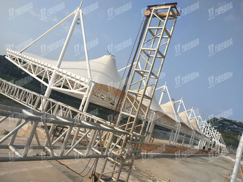 龍舟廣場水上比賽看臺膜結構項目 龍舟廣場水上比賽看臺膜結構項目