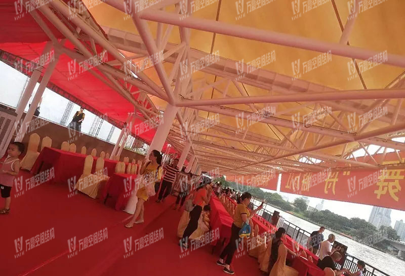 東莞市東江西岸PTFE網格覆膜結構