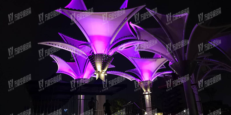 東莞市東江西岸PTFE網格覆膜結構